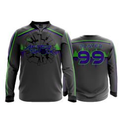 2875 FD Quarter Zip Batting Jacket LS AFTERSHOCK-GATOR