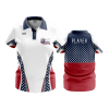 2884 FD Womens Polo PATRIOTS-FASTPITCH-NEW