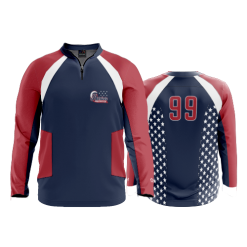 2884 CL DERBY JACKET SUB PATRIOTS-FASTPITCH-NEW