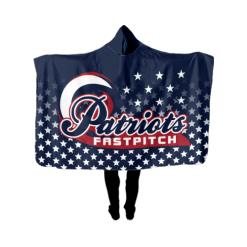 2884 FD FAN WRAP PATRIOTS-FASTPITCH-NEW
