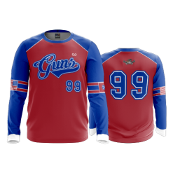2666 FD Long Sleeve MENS YOUNG-GUNS-RED