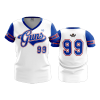 2666 FD Womens V-Neck YOUNG-GUNS-WHITE