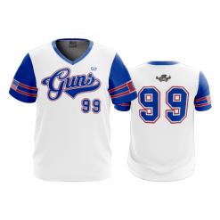2666 FD Sport V-Neck MENS YOUNG-GUNS-WHITE
