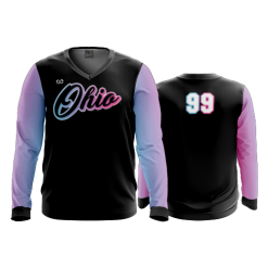 2879 FD Sport V-Neck Longsleeve OHIO-HEAT-BASKETBALL