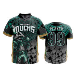 2889 FD Quarter Zip Batting Jacket SS MIGHTY-DUCKS