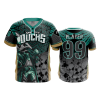 2889 FD MENS 2 BUTTON SCOOP NECK CL MIGHTY-DUCKS