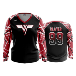 2761 FD Womens V-Neck Longsleeve VIENNA-HEAT