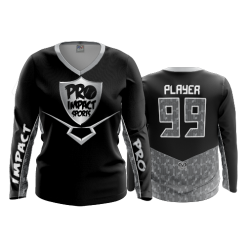 2877 FD Womens V-Neck Longsleeve PRO-IMPACT-SPORTS