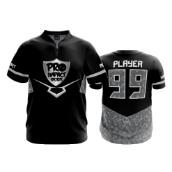 2877 FD Quarter Zip Batting Jacket SS PRO-IMPACT-SPORTS