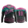2890 FD Womens V-Neck Longsleeve LADY-OUTLAWS