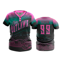 2890 FD WOMENS 2 BUTTON SCOOP NECK CL LADY-OUTLAWS
