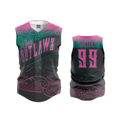 2890 FD ProTek Womens Full Button Down Sleeveless LADY-OUTLAWS
