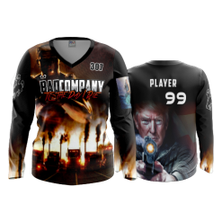 1727 FD Womens V-Neck Longsleeve 307-BAD-COMPANY