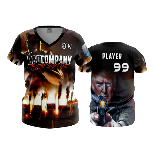 1727 FD Womens V-Neck 307-BAD-COMPANY