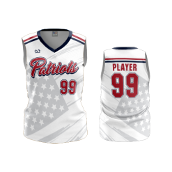 2098 FD Womens V-Neck Sleeveless WV-LADY-PATRIOTS