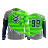 2881 FD Long Sleeve MENS S-AND-S-GREEN-FLO INK + $5