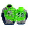 2881 FD Hoody S-AND-S-GREEN-FLO INK + $5