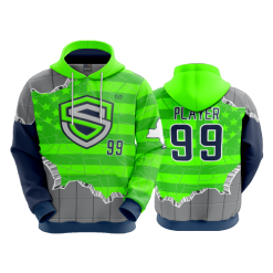 2881 FD Hoody S-AND-S-GREEN-FLO INK + $5