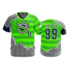 2881 FD Sport V-Neck MENS S-AND-S-GREEN-FLO INK + $5