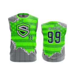 2881 FD Sport Sleeveless MENS S-AND-S-GREEN-FLO INK + $5