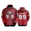2689 FD Hoody RUNS-N-ROSES-RED