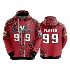 2689 FD Hoody RUNS-N-ROSES-RED