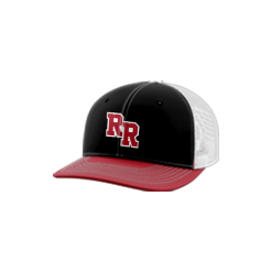 2689 Team Cap Trucker 112 RUNS-N-ROSES-WHITE