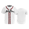 2689 FD SPIRIT DRY FIT RUNS-N-ROSES-WHITE