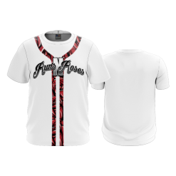 2689 FD SPIRIT DRY FIT RUNS-N-ROSES-WHITE
