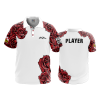 2689 FD Polo RUNS-N-ROSES-WHITE