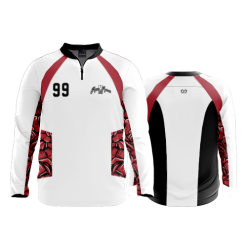 2689 CL DERBY JACKET SUB RUNS-N-ROSES-WHITE