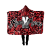 2689 FD FAN WRAP RUNS-N-ROSES-WHITE