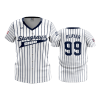 2885 FD Womens V-Neck STINGRAYS-PINSTRIPE