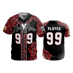 2689 FD ProTek Mens Full Button Down RUNS-N-ROSES-ADDON