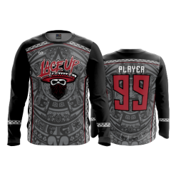 1169 FD Long Sleeve MENS LACE-UP-RED