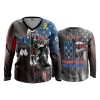 2891 FD Womens V-Neck Longsleeve FOR-THE-FALLEN