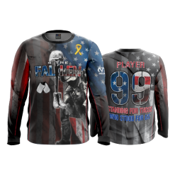 2891 FD Long Sleeve MENS FOR-THE-FALLEN