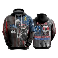 2891 FD Hoody FOR-THE-FALLEN