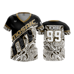 2894 FD Womens V-Neck MOSAIC