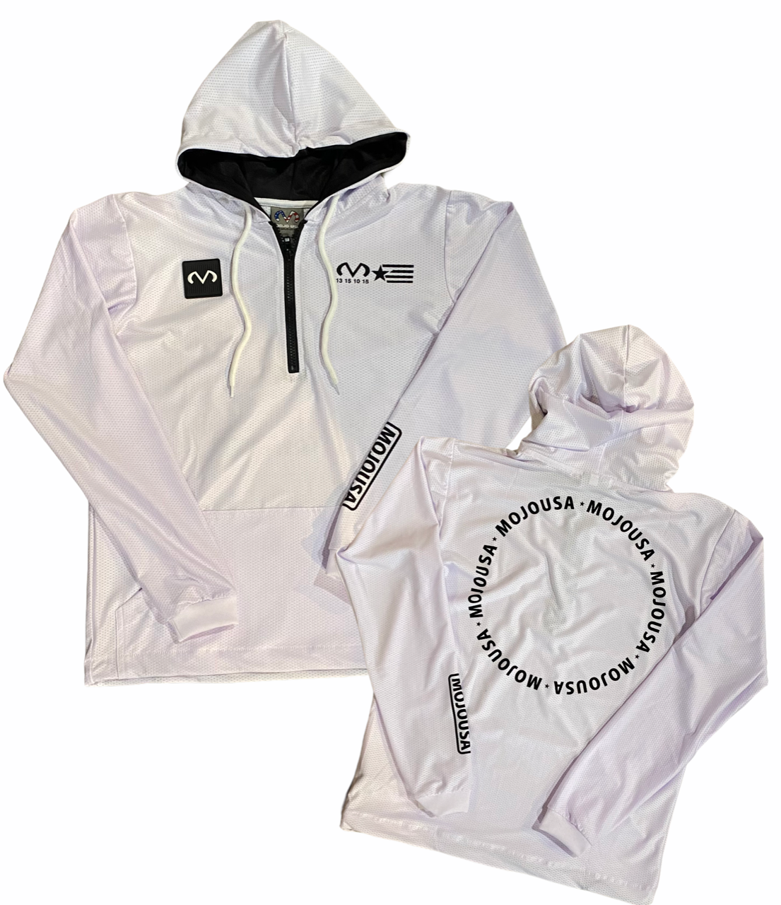 2027 CL GHOST TS QUARTER LONG ZIP HOODY