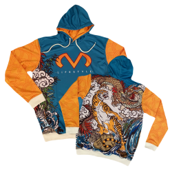 2027 CL DRAGON FINE TERRY HOODY