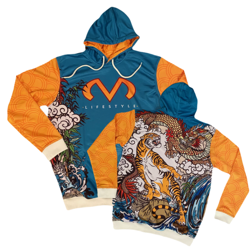 2027 CL DRAGON FINE TERRY HOODY