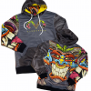 2027 CL AZTEC FINE TERRY HOODY
