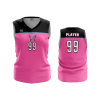 2851 FD Womens V-Neck Sleeveless MONARCHS-VOLLEYBALL