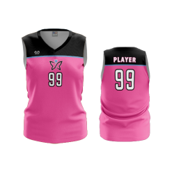 2851 FD Womens V-Neck Sleeveless MONARCHS-VOLLEYBALL
