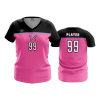 2851 FD Womens V-Neck MONARCHS-VOLLEYBALL