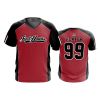 2901 FD Sport V-Neck MENS RED-HAWKS