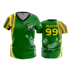 2896 FD Womens V-Neck CONOTTON-VALLEY-ROCKETS