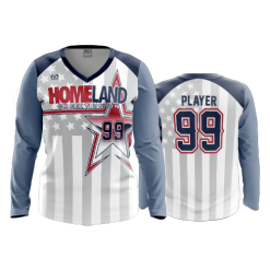2173 FD Womens V-Neck Longsleeve HOMELAND