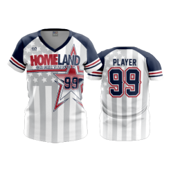 2173 FD Womens V-Neck HOMELAND